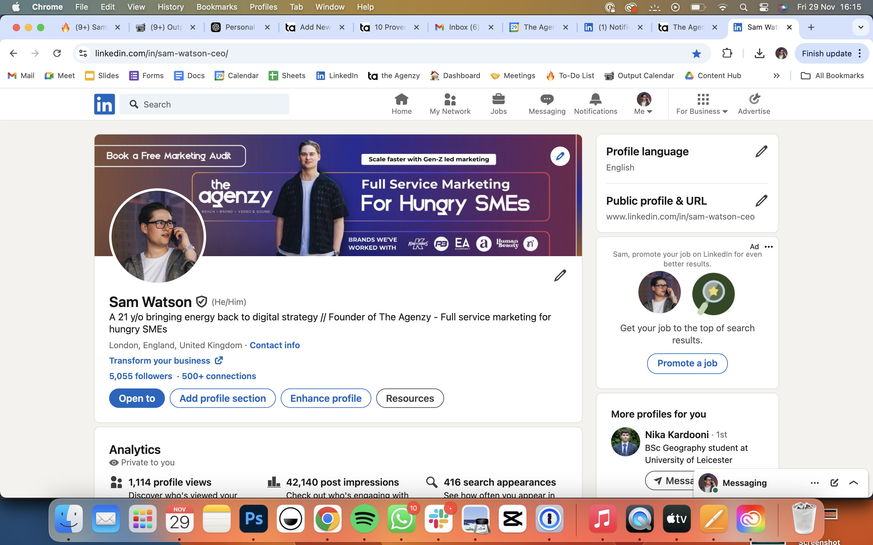 Screenshot at